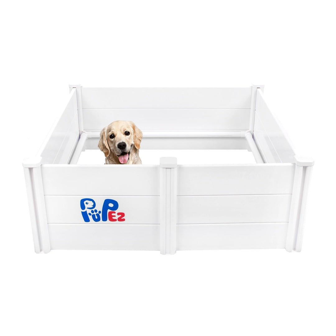 Whelping Box - 48x48x18 - Whelping Bed, Pen for Puppies, Large Breed Dogs