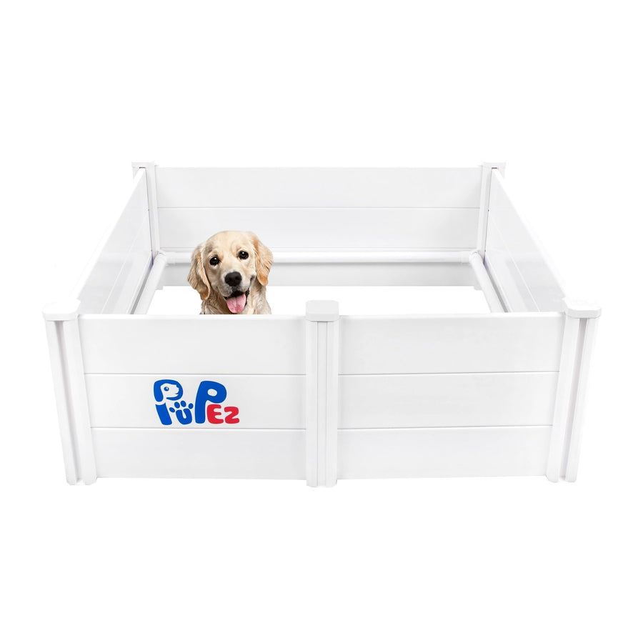 Whelping Box - 48x48x18 - Whelping Bed, Pen for Puppies, Large Breed Dogs