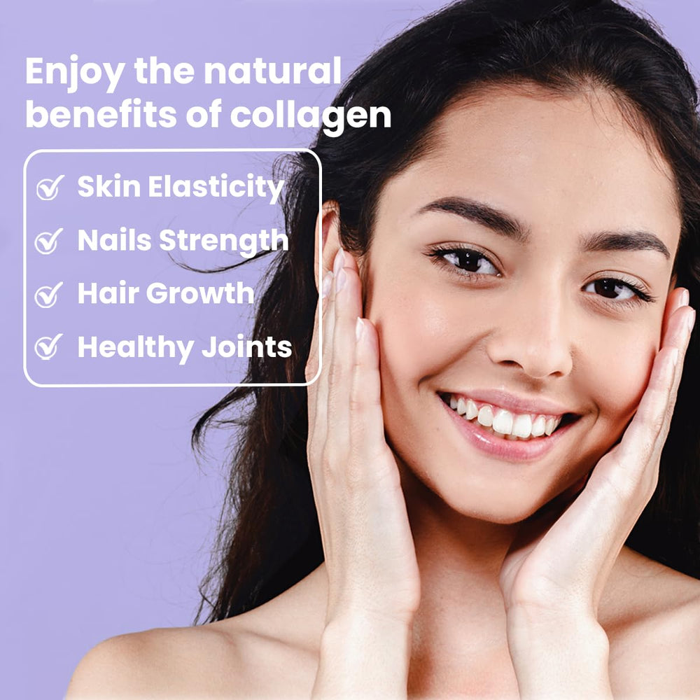 Collagen Pills with Vitamin C, E - for Hair, Skin, Nails, Joint Health, Reduce Wrinkles - Hydrolyzed Collagen for Women & Men Supplement - Grass Fed, Non-GMO, 150 Capsules