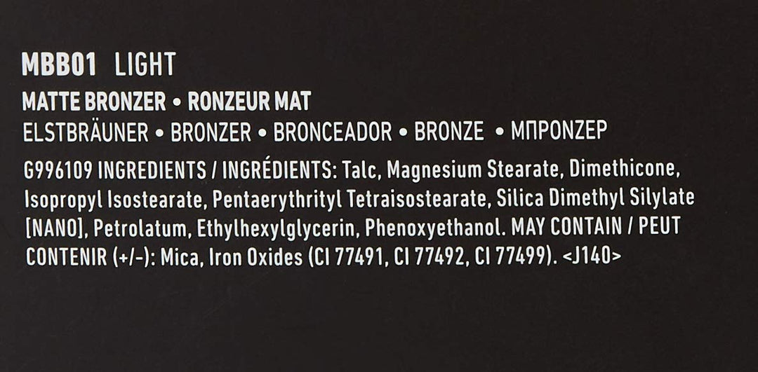 Matte Bronzer, Light