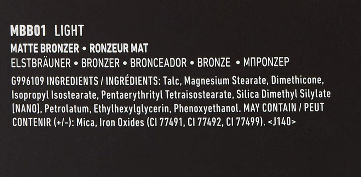 Matte Bronzer, Light