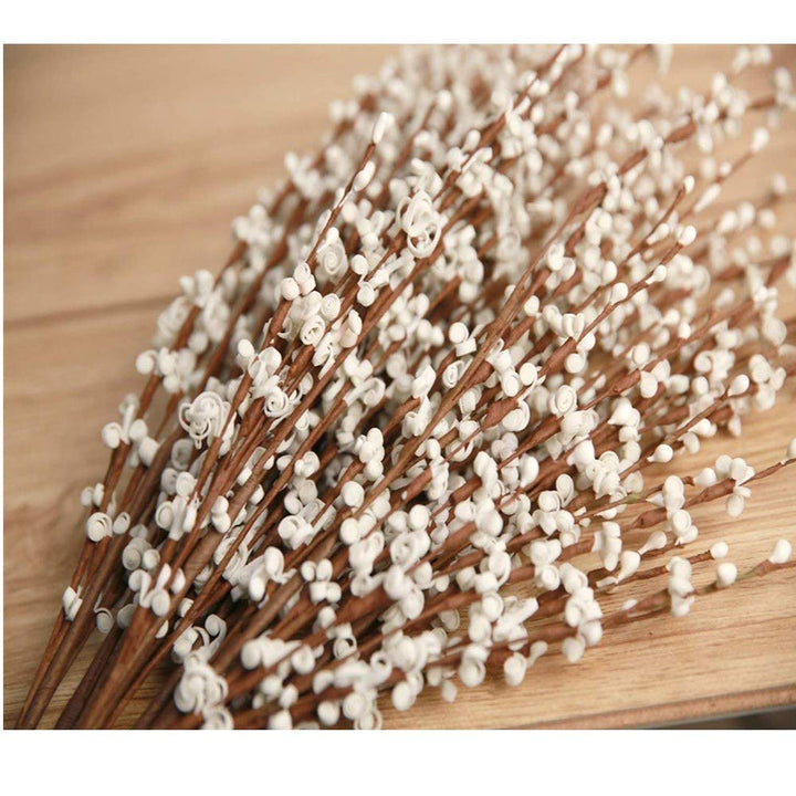 8 Pcs 29.5&#39;&#39; Long Stem Artificial Jasmine Flowers Tall Fake Flower Bouquet Faux Jasmine Plants for Hotel Home Office Kitchen Bedroom Wedding Party DIY Decor (White)