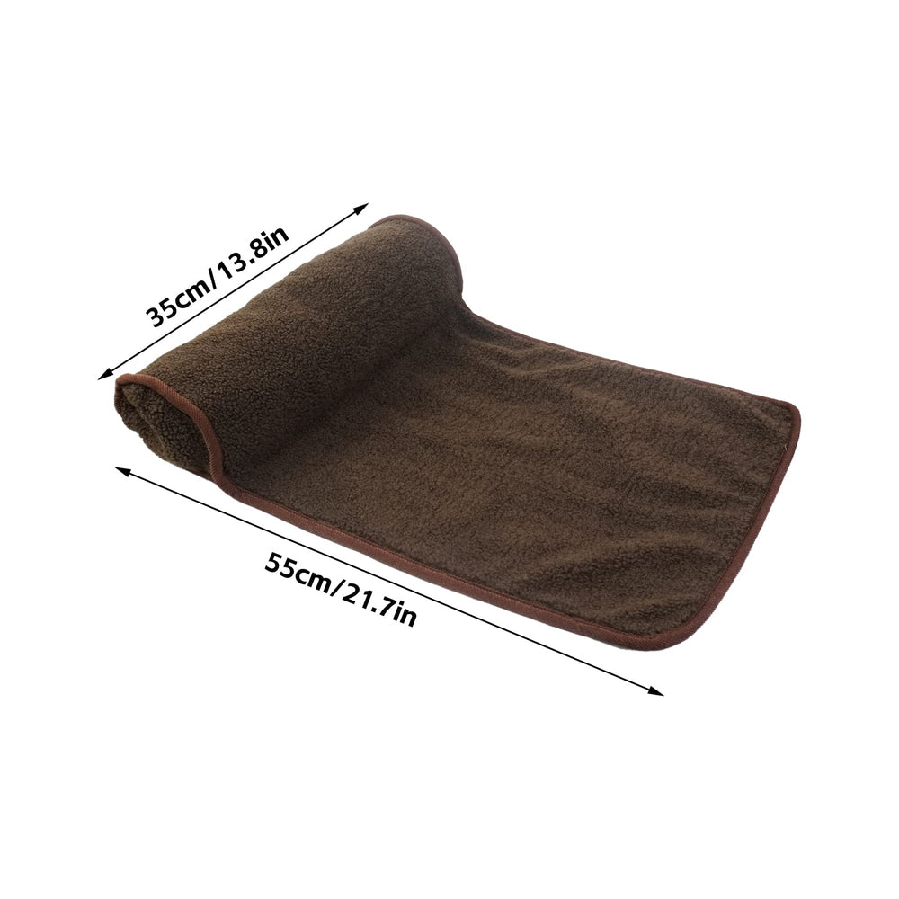 Neck Pillow for Recliner (22x14in) Adjustable Wool Neck Roll, Non-Slip Headrest Sofa Cushion Travel Pillow for Neck and Head Support (Blue)