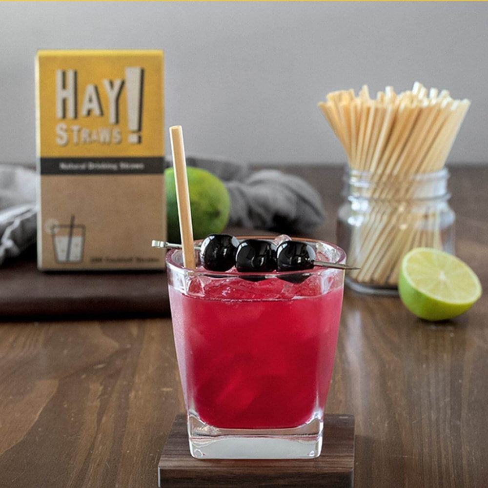 HAY! Natural Drinking Straws, Cocktail 5