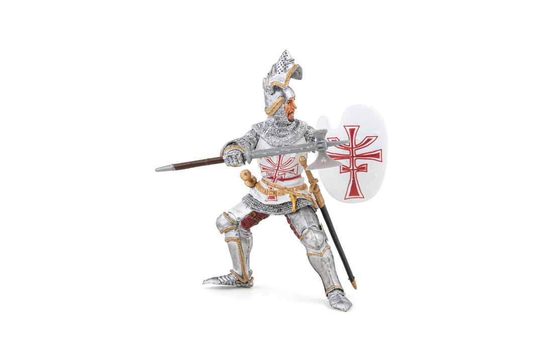 -Hand-Painted - Figurine -Medieval-Fantasy -Germanic Knight -39947 - Collectible - for Children - Suitable for Boys and Girls - from 3 Years Old