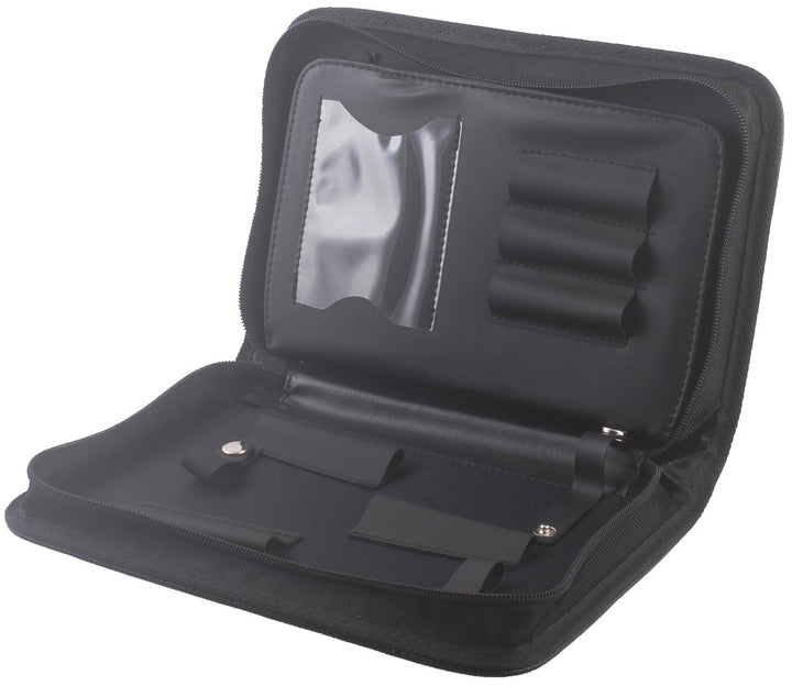 Large Hair Stylist Scissor Holder Pouch Cases for Hairdressers, Salon Tools Holster Bag, Pu Leather