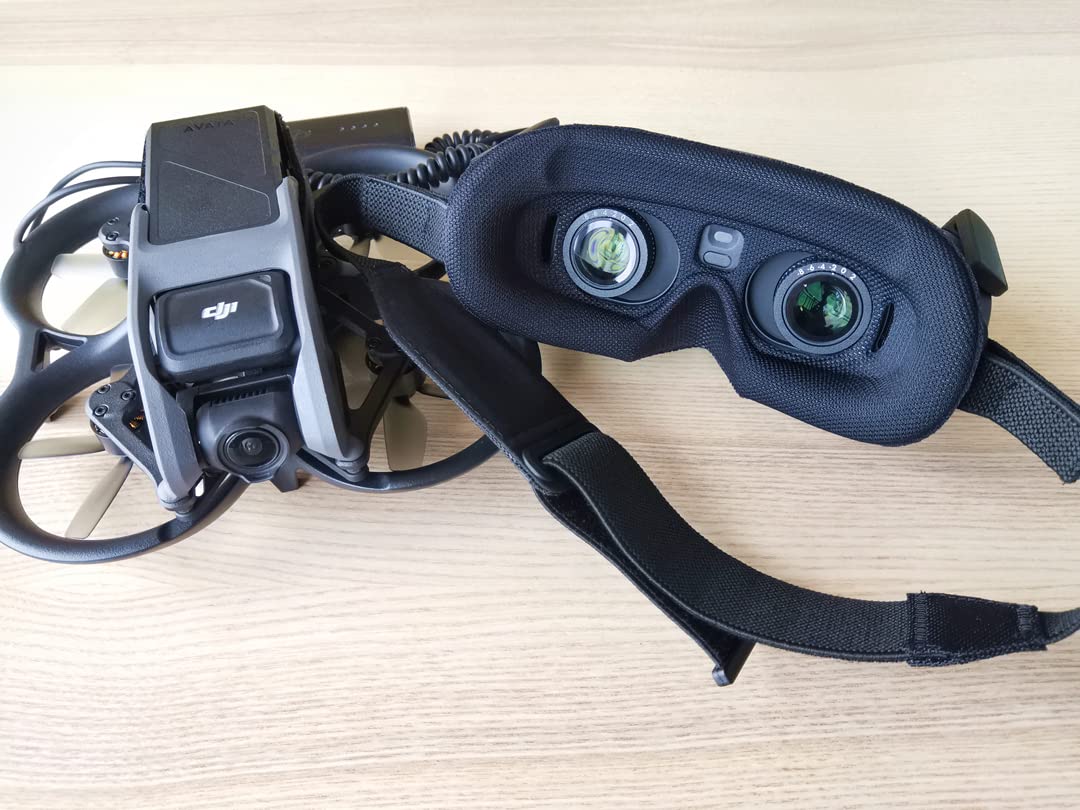 Sponge Foam Padding/Lens Protection Cover Compatible with DJI Avata Goggles 2 Flight Glasses