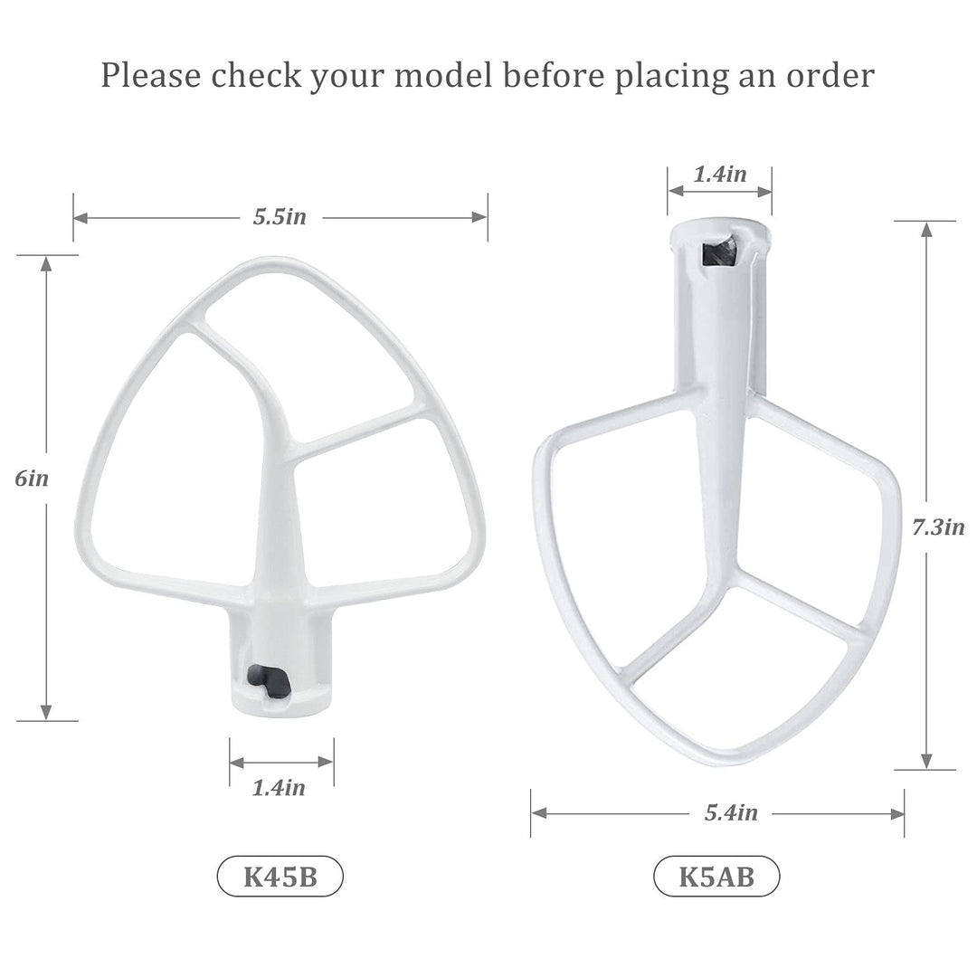 Dough Hook K45DH kitchen mixer attachment for K45 K45SS KSM90 KSM150 Mixer-4.5/5.0 QT