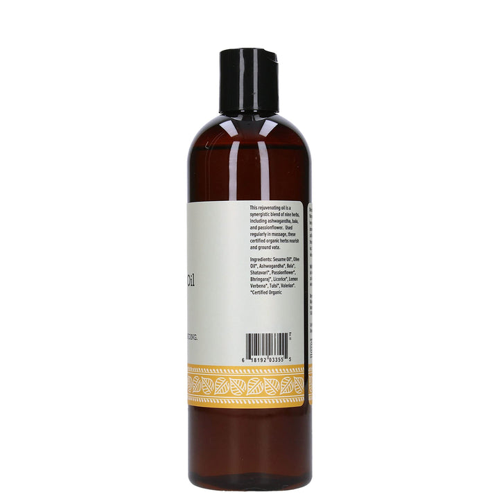 Vata Massage Oil- Certified Organic, 12 oz