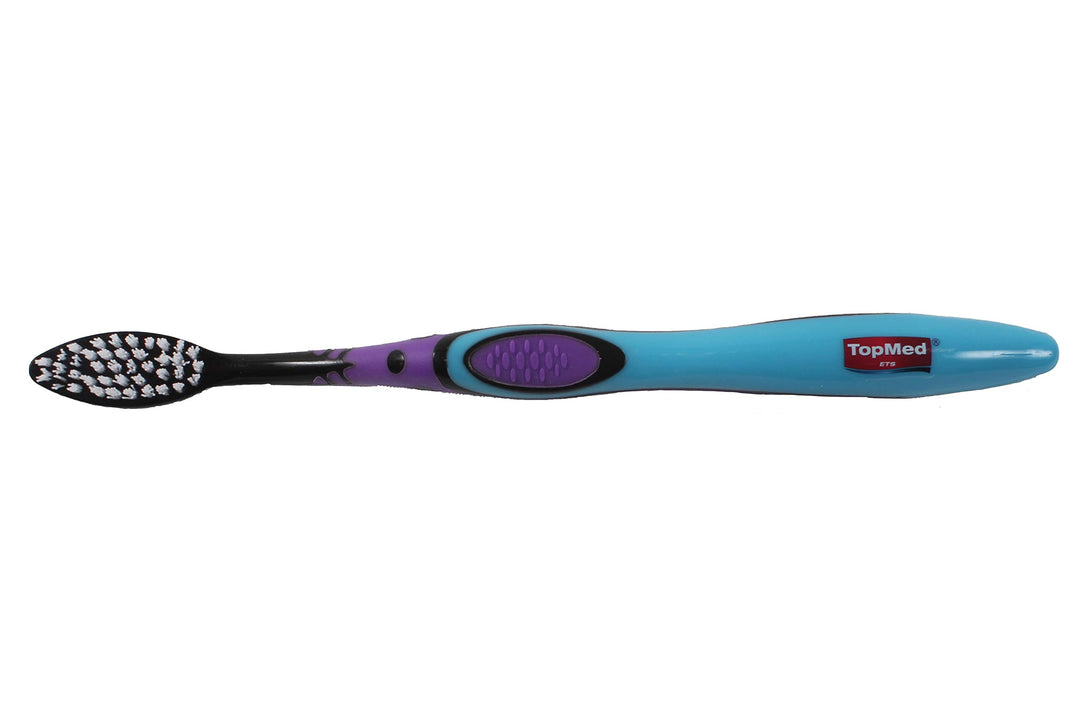 Top Med ETS Smokers Toothbrush Extra Hard (Color May Vary)