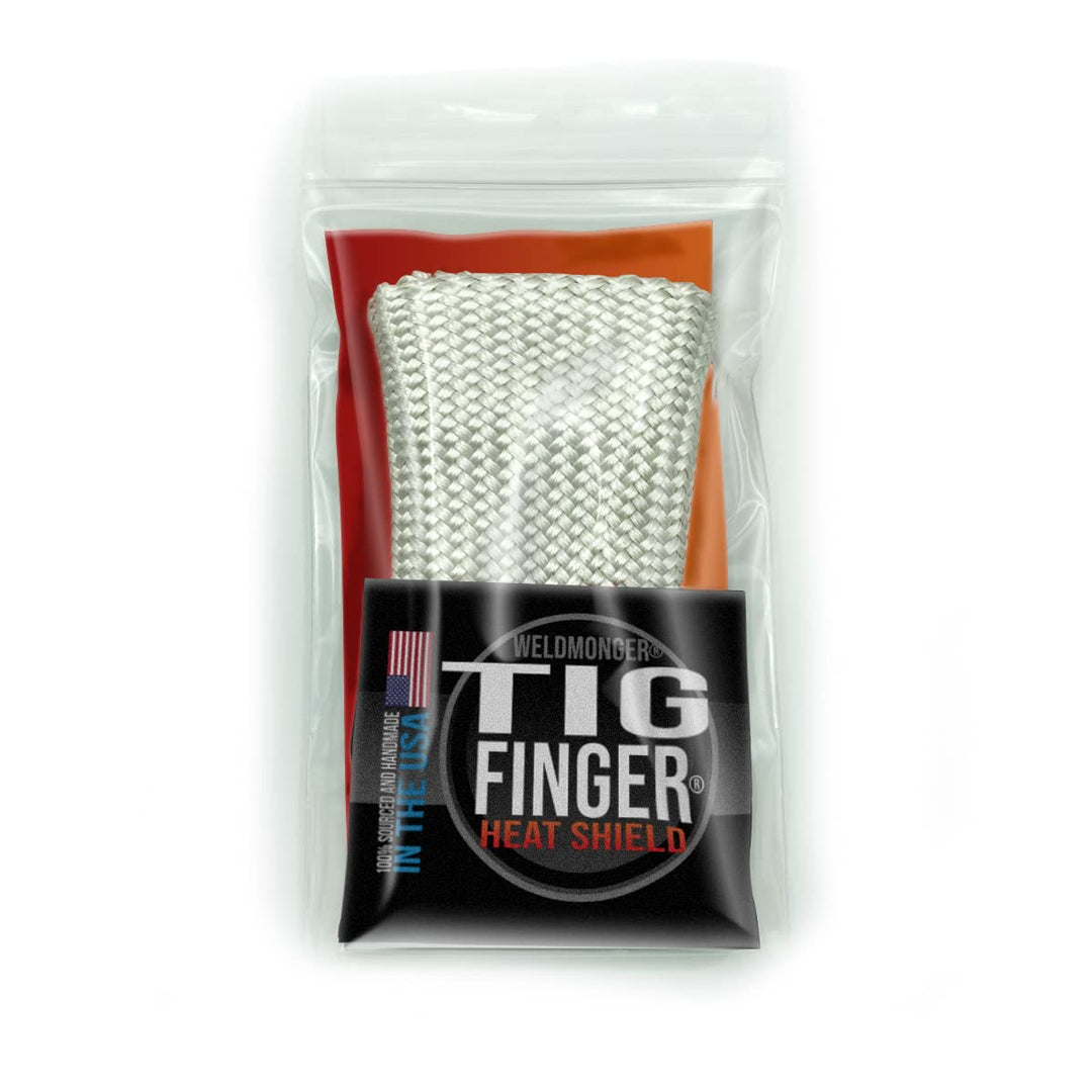 TIG Finger Heat Shield, Pocket Size, Fiberglass, Unisex