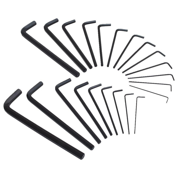 Hex Key Set, Long Arm, SAE &amp; MM, 22-Piece (85-753)