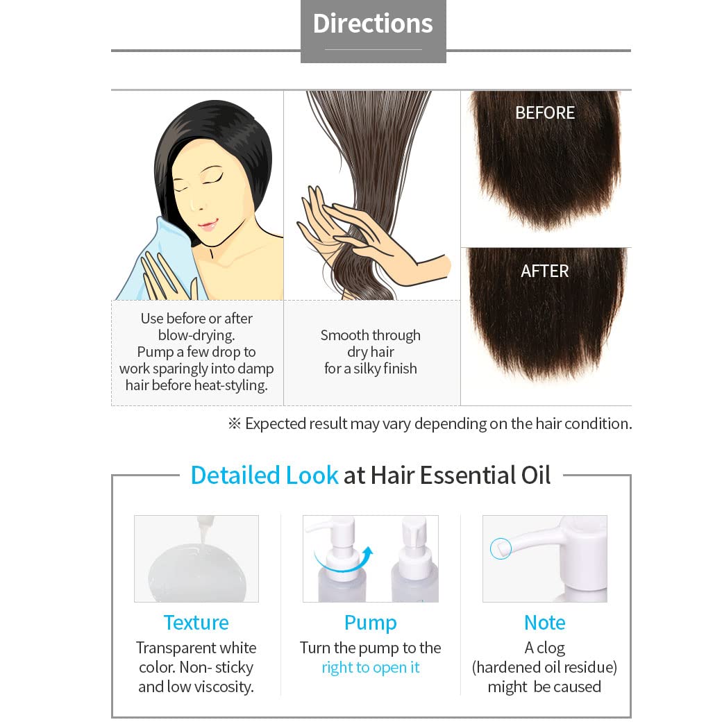 Magical Hair Essence &amp; Treatment with 6 Natural Oil Complex (Argan,camllia,jojoba,meadow Form Seed,macadamia,abocado Oil)