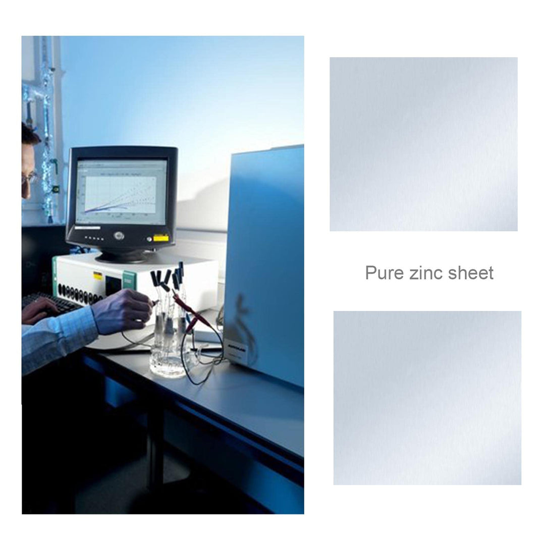 High Purity 99.9% Pure Zinc Zn Sheet Plate Metal Foil 0.2mm