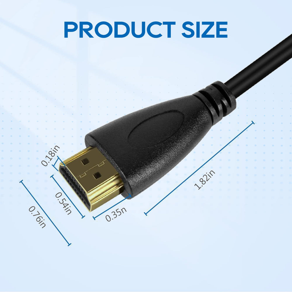 UCEC 4k Full HDMI to Full HDMI Coiled Cable for Atomos 