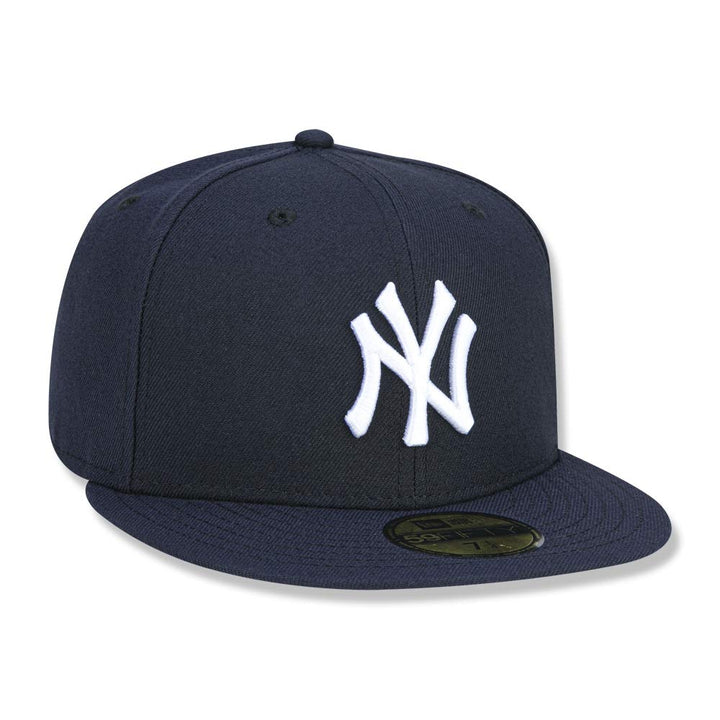 Mens New York Yankees MLB Authentic Collection 59FIFTY Cap (7 1/4, Navy)