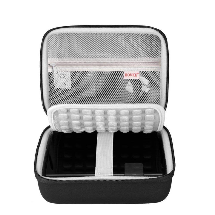 Hard Drive Case for WD Elements My Book Seagate Expansion Desktop External Hard Drive HDD 6TB 8TB 10TB 12TB 14TB 16TB 18TB, 3.5 Inch Portable Desktop HDD Carrying Case, Black