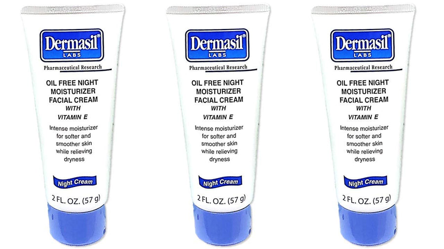 Labs Oil Free Night Moisturizer Facial Cream 2 Fl Oz.