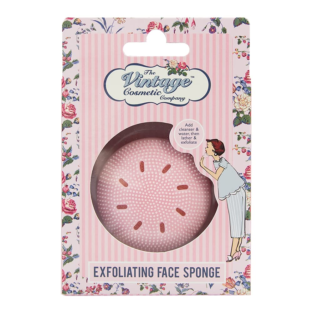 Exfoliating Face Sponge Pink