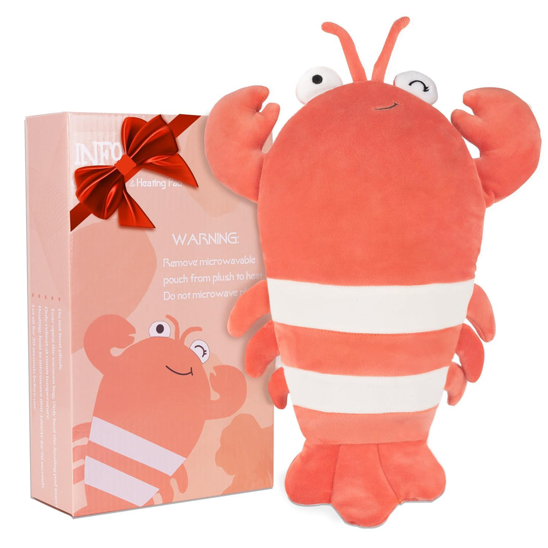 Infowush Heating Pads for Cramps, 15 Weighted Stuffed A