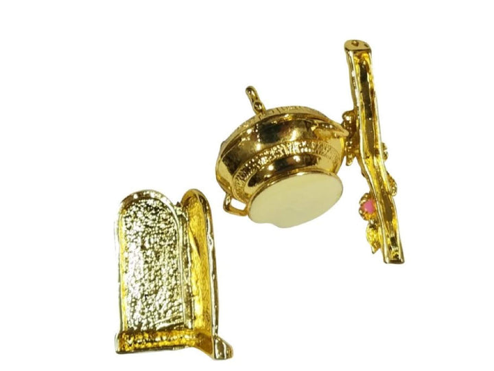 Ark of The Covenant Copper Replica Statue (Ark Contents Mini)