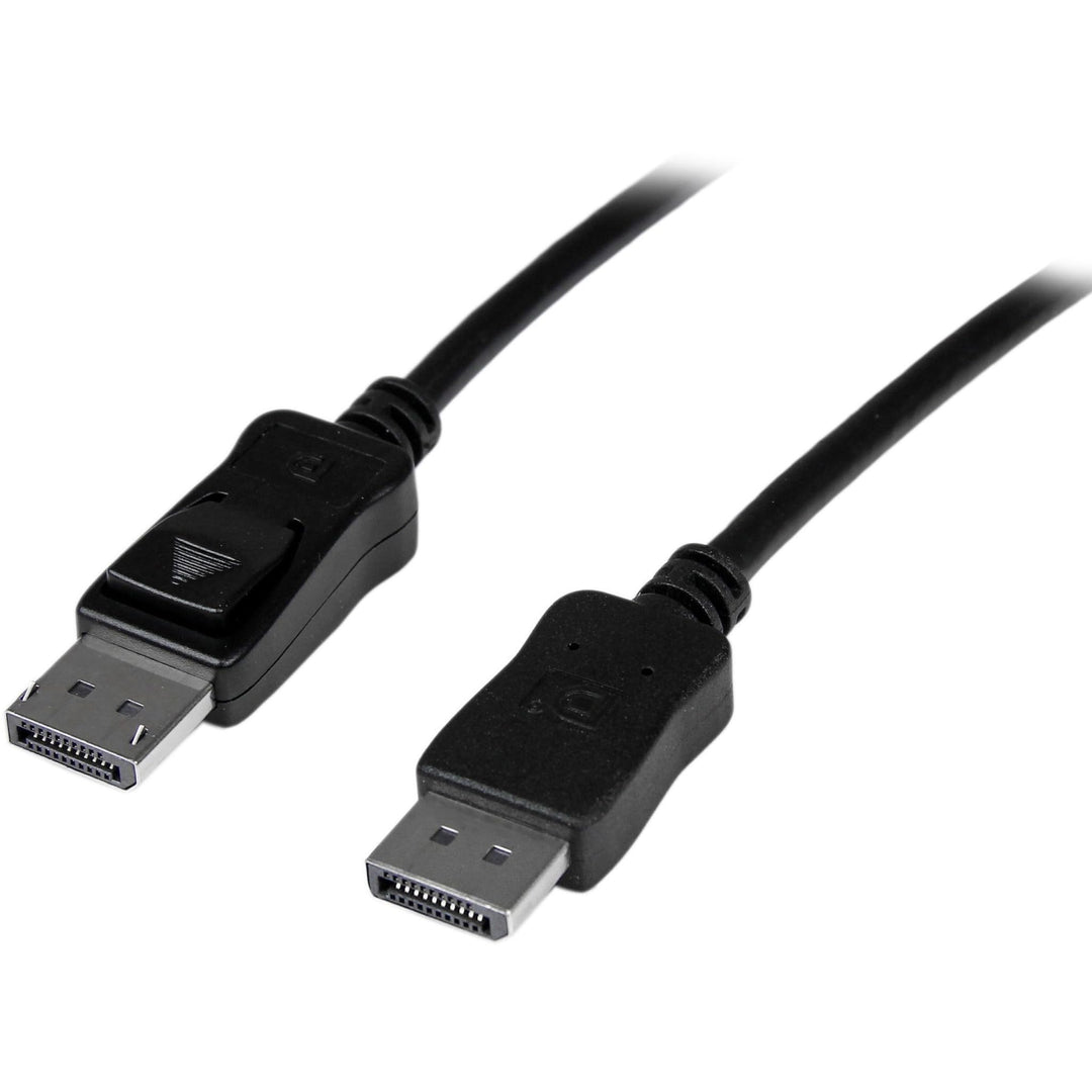 50ft (15m) Active DisplayPort Cable - 4K Ultra HD DisplayPort Cable - Long DP to DP Cable for Projector/Monitor - DP Video/Display Cord - Latching DP Connectors (DISPL15MA), Black