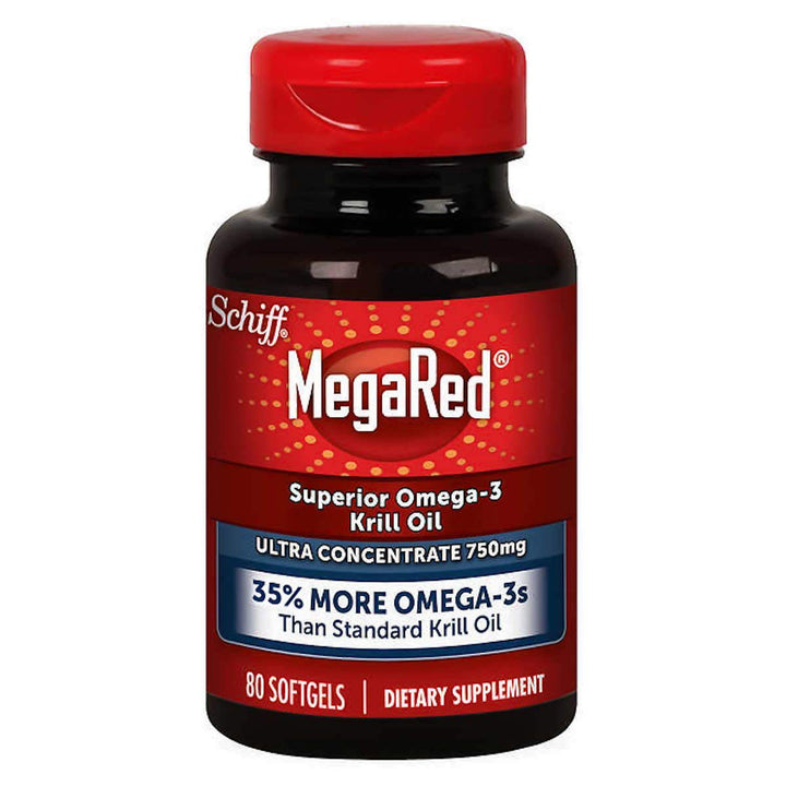 Schiff MegaRed Krill Oil High Concentration 750mg 80 So