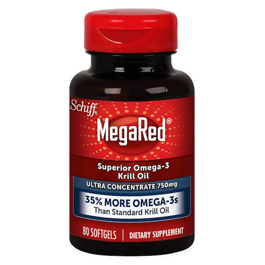 Schiff MegaRed Krill Oil High Concentration 750mg 80 So