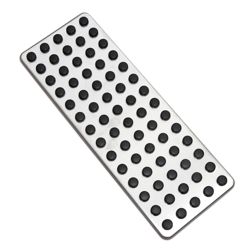 9 MOONStainless Steel Footrest Foot Rest Dead Pedal Pad Cover For Mercedes Benz A B C E S CLS SLK CLA GLA GLK ML G GL Series Car Styling