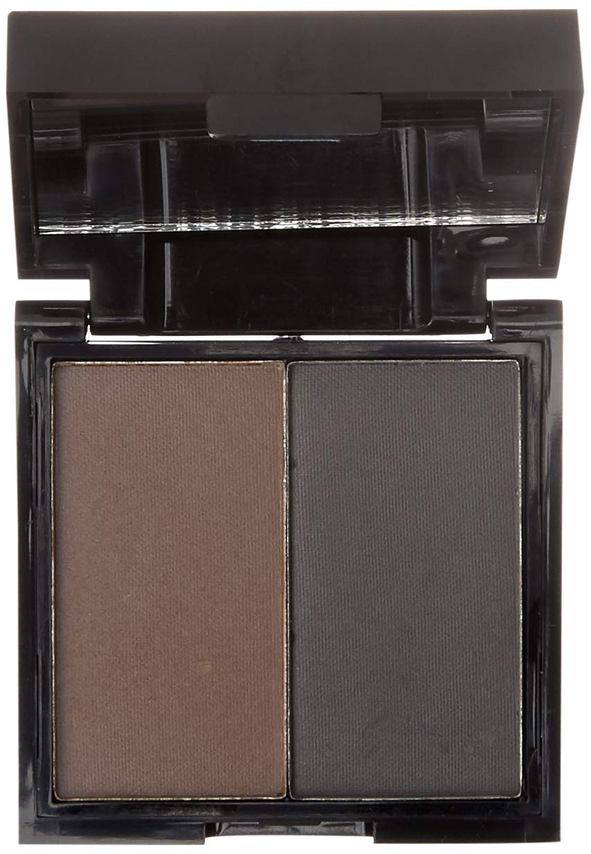 Fill-in Powder with Procapil/ Two Shades In One! (MIDNIGHT BROWN/JET BLACK)