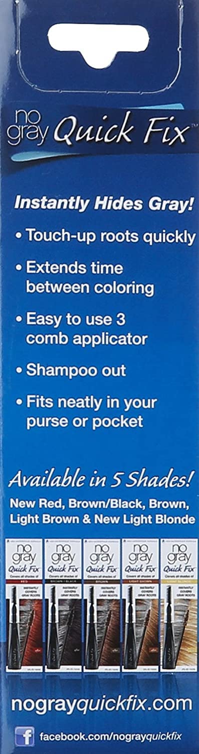 No Gray Quick Fix Brwn/Bl Size .5z Brown/Black