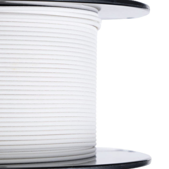 Matte PLA 3D Printer Filament, Dimensional Accuracy +/- 0.03 mm, 1 kg Spool, 1.75 mm, White