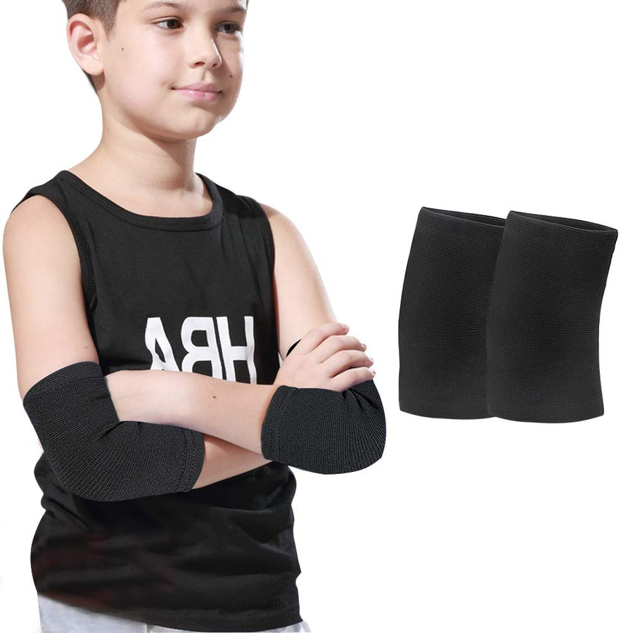 Luwint Kids Knit Elbow Brace Support Compression Arm Pr