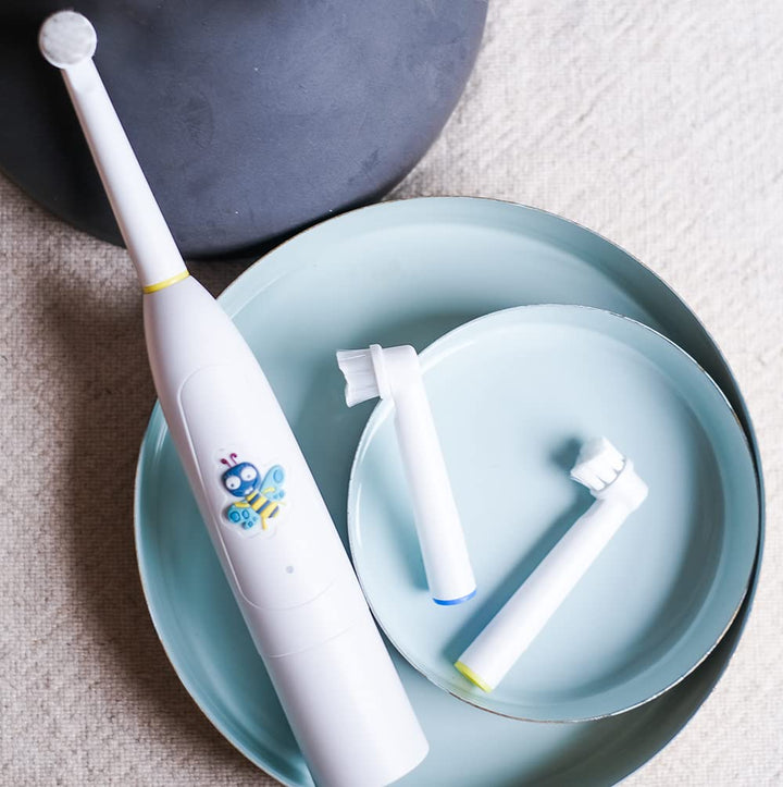 Jack N Jill Electric Toothbrush Replacement Heads - Whi