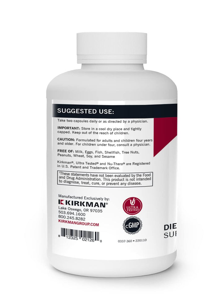 Kirkman - Super Nu-Thera - 360 Capsules - Comprehensive