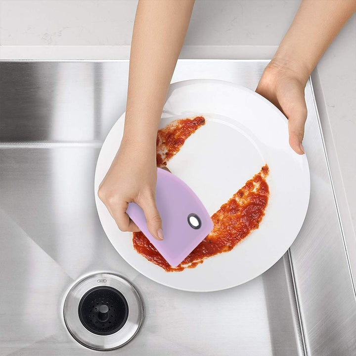 Dish Scraper, McoMce Durable Pan Scraper, Good Grip Kit