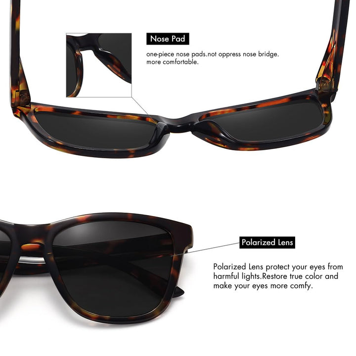 MEETSUN Polarized Sunglasses for Women Men Classic Retr