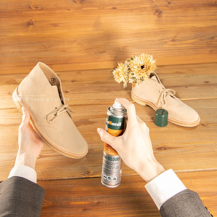 Suede and Nubuck Spray – Waterproofing and Protecting Spray 200ml - Black - Designed to Protect and Refresh the Color Suede and Nubuck