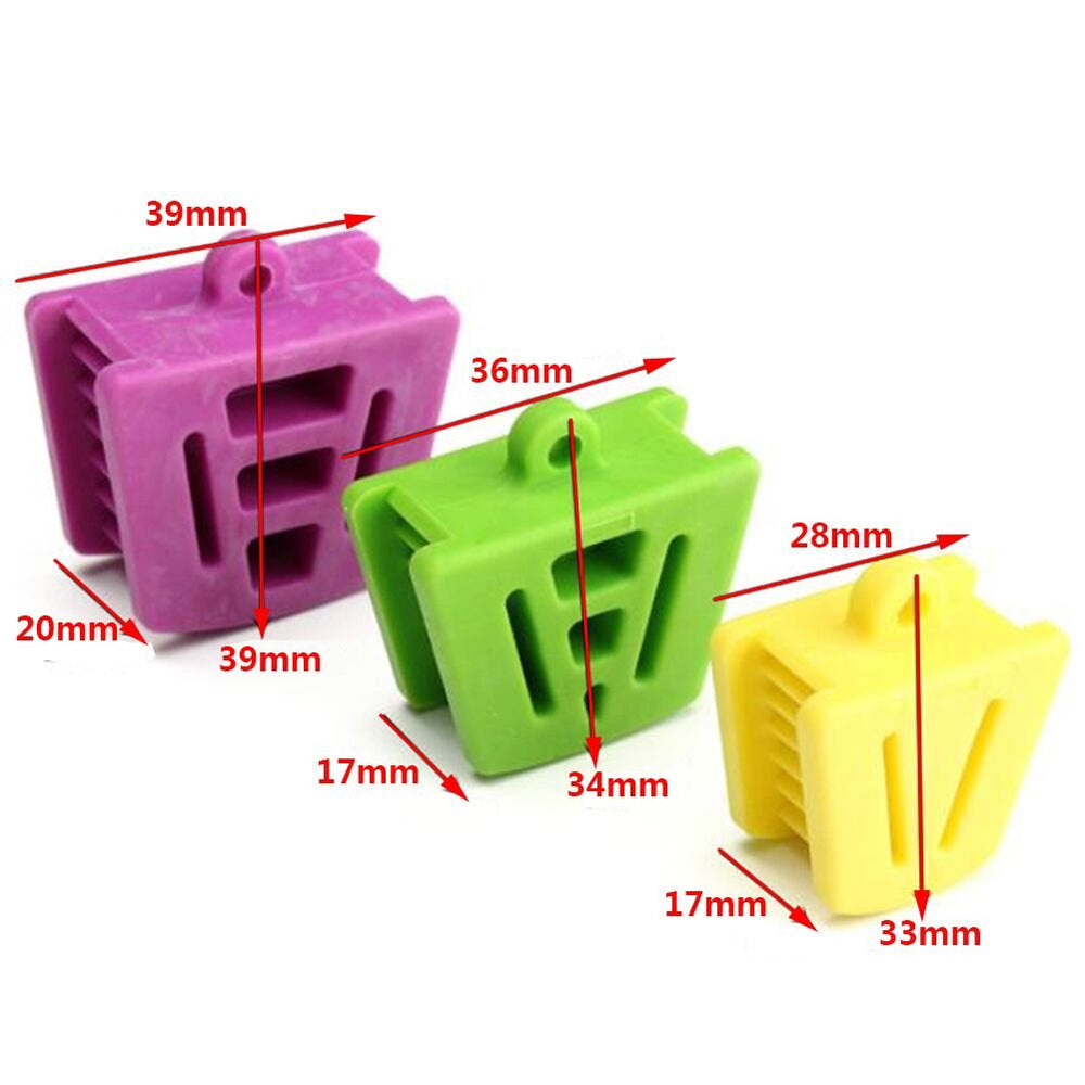 Wecando Dental Oral Silicone Mouth Prop Bite Blocks Lat