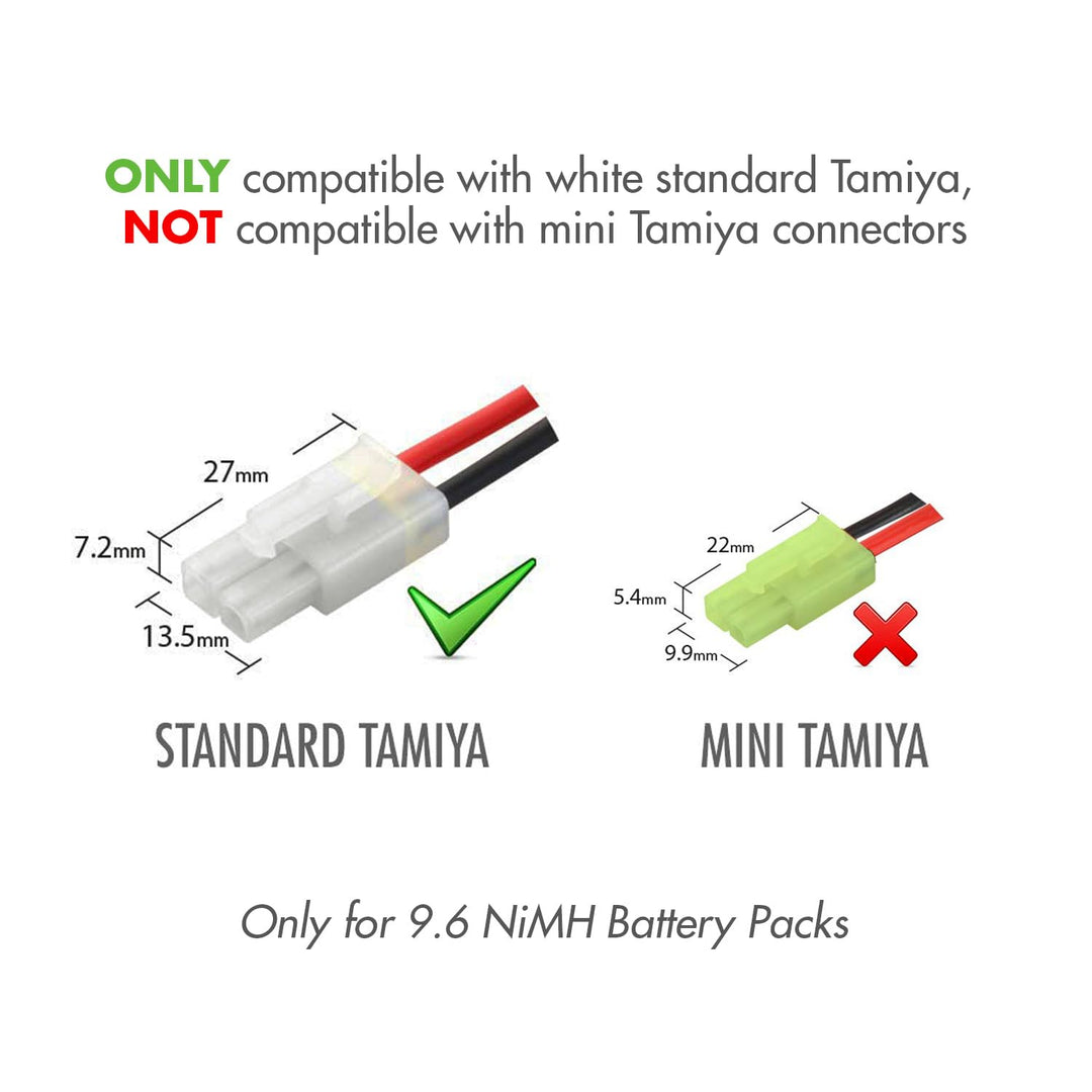 Tenergy RC Battery Charger for 9.6V (8S) NiMH/NiCd Batt