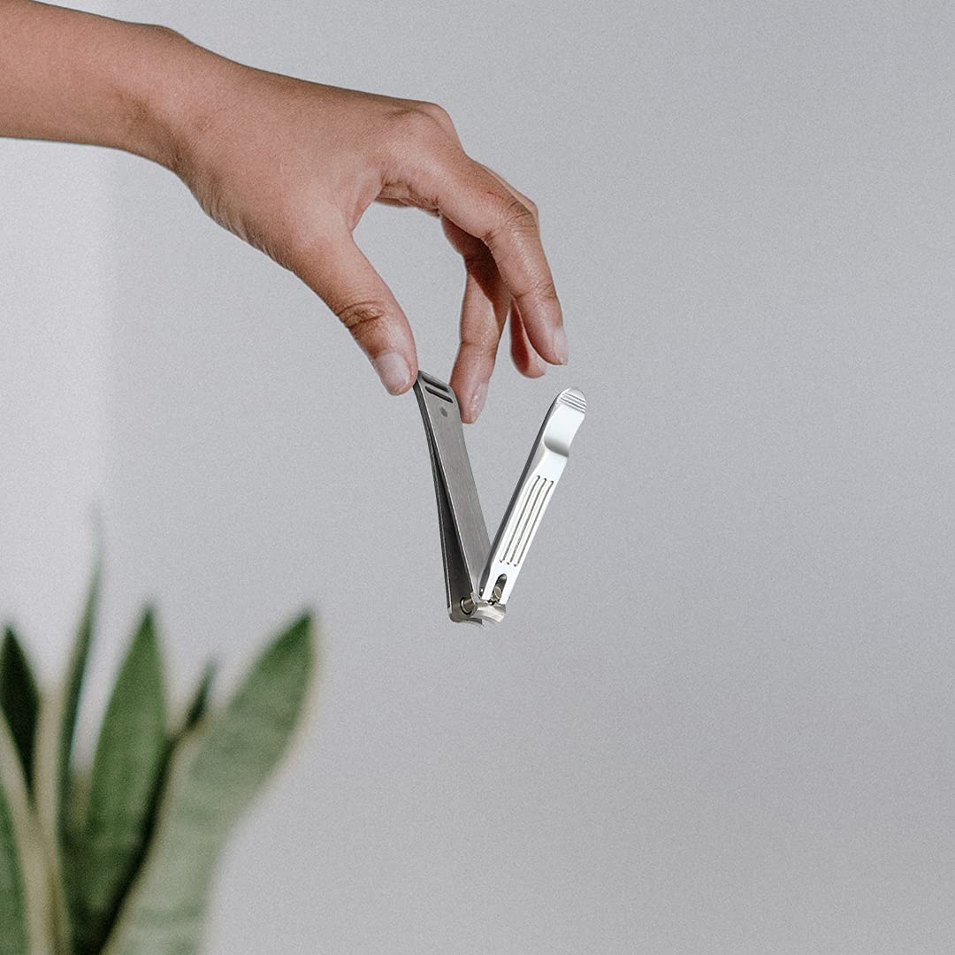 Seki Edge Stainless Steel Toe Nail Clippers (SS-107) Stainless Steel Toenail Clippers for Men &amp; Women - Sharp Cutting Edges for Thick Nails - Professional &amp; Home Use - Made in Japan