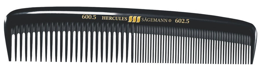 Hercules Sagemann Gents Hair Comb In Leather Pouch Seam