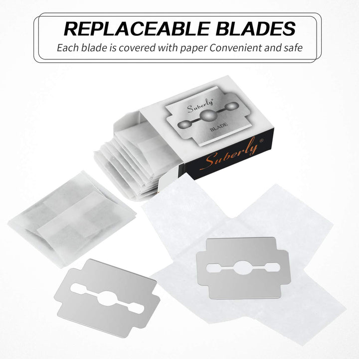 120 Pieces Callus Shaver Replacement Blades Corn Plane 