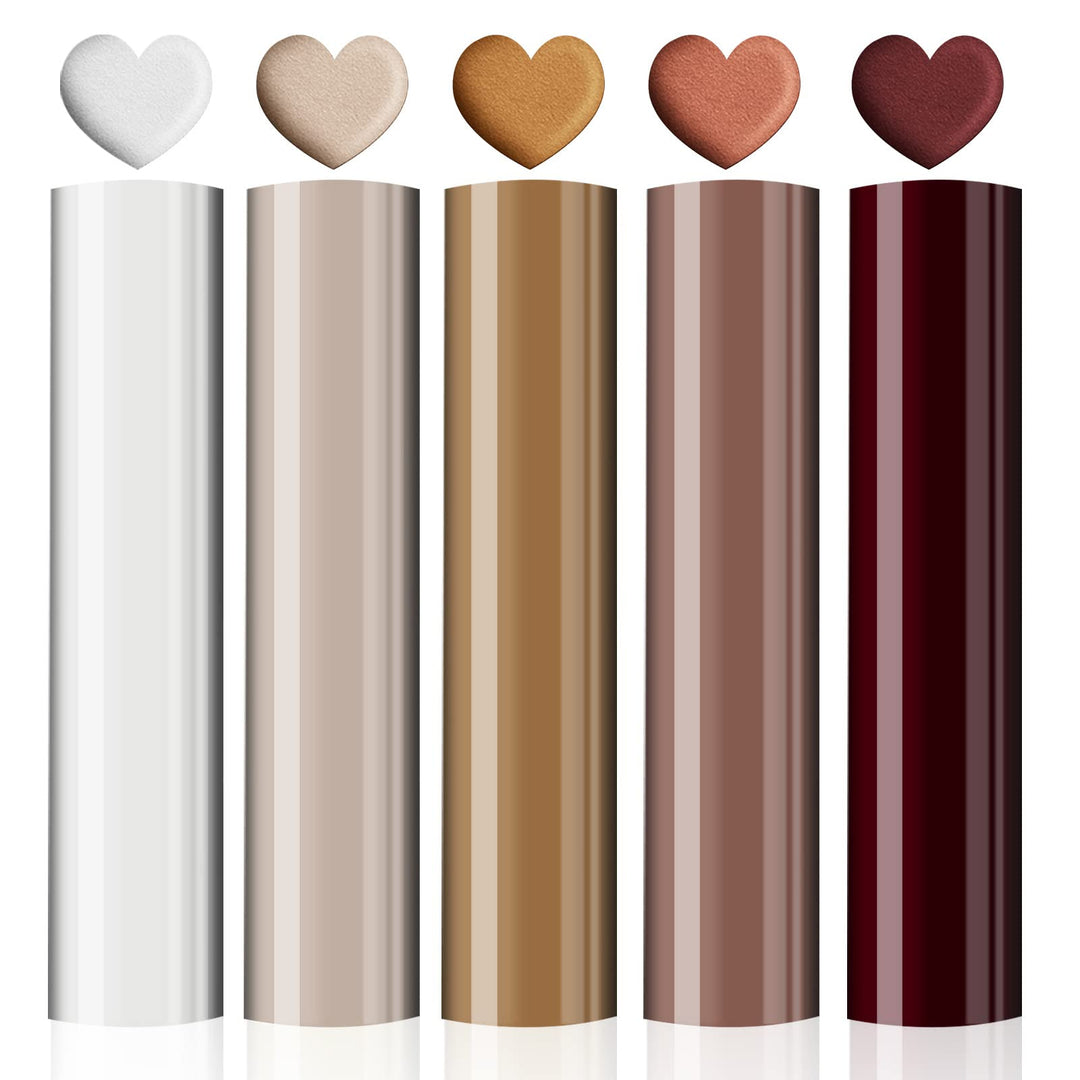 Puff Vinyl Heat Transfer 3D Puff Heat Transfer Vinyl HTV Vinyl for T-Shirts Hat Pillow Hoodie DIY Fabric Supplies (UV Color Changing-3pcs)