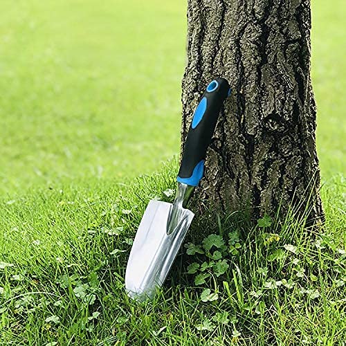 Sinoer Garden Hand Trowel - Cast Aluminum Heavy Duty Ga