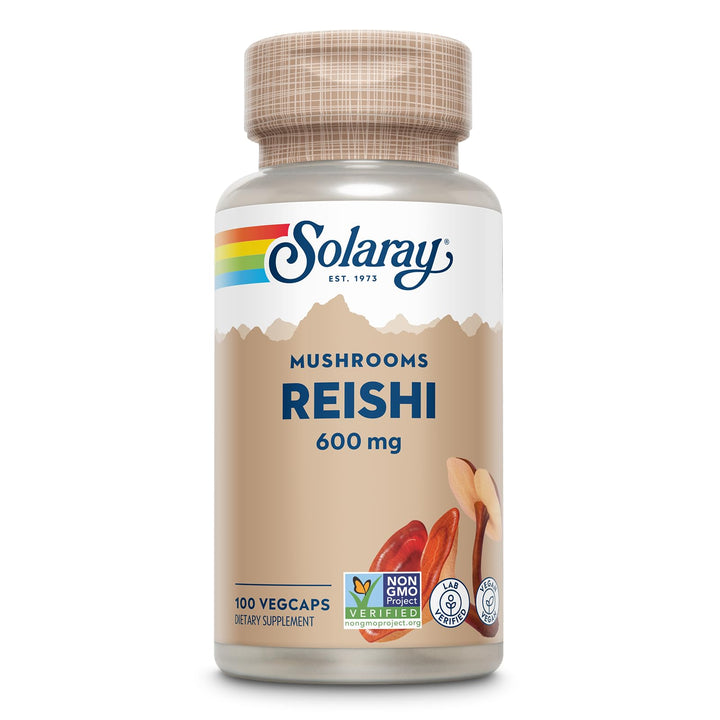 Reishi Mushroom 600mg - Reishi Mushroom Capsules for Immune Support - Vegan, Lab Verified - 60-Day Money-Back Guarantee - 100 Servings, 100 VegCaps