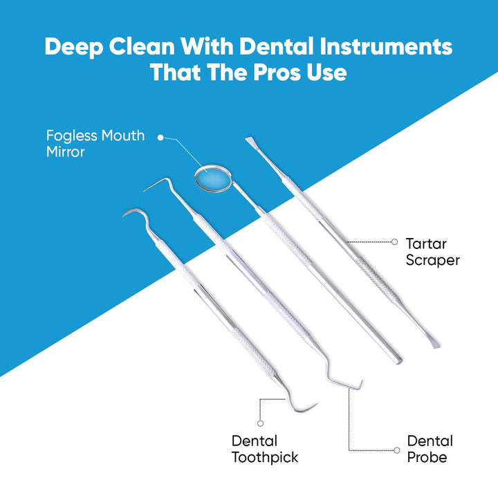 Dental Tools with Pick and Scaler Kit for Plaque Remova