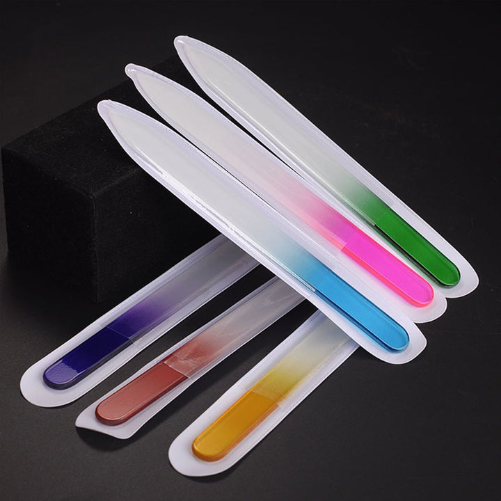 Harmily Beauty 6pcs/set Nail File Crystal Polishing Fil