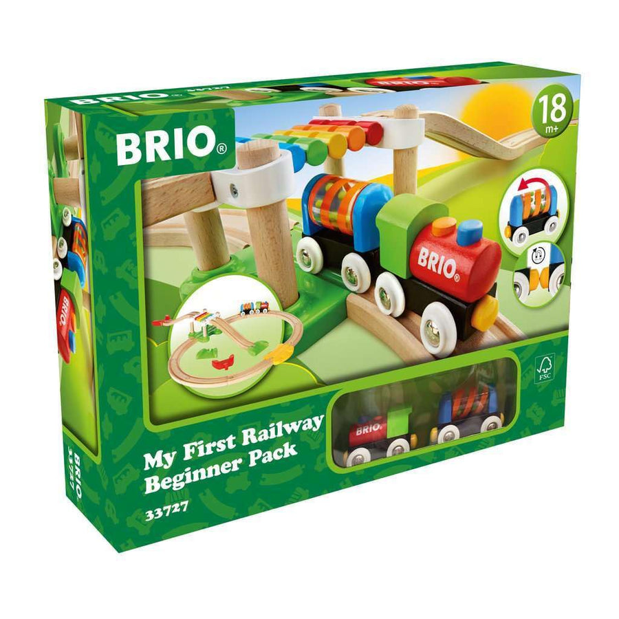 BRIO My First Railway - 33727 Beginner Pack | Engaging 