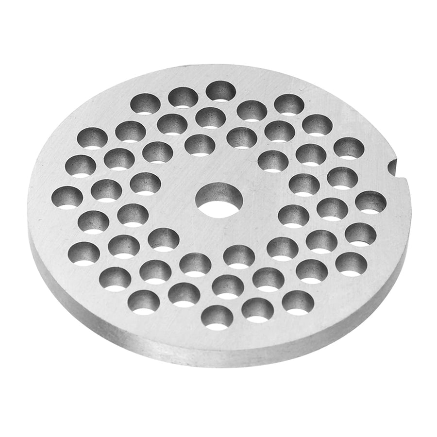 Meat Grinder Plates, Stainless Steel Meat Grinder Blade Mincer Meat Grinder Crusher Mincer Plate Disc with Hole for Kitchen Replacement Accessory (5mm)